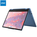 Lenovo Flex 3i 12.2" Touchscreen 2-in-1 Chromebook, - Intel Processor N100 - 4GB LPDDR5 - 64GB eMMC - ChromeOS - Abyss Blue