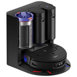 Dyson Spot+Scrub Ai Robot Vacuum & Mop for Multi-Surface with Self-Cleaning Roller, Self-Empty Dock, LiDAR, 140 min - Matte Black/Blue