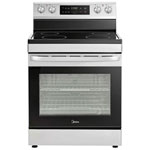 Open Box - Midea 30" 6.3 Cu. Ft. Freestanding Electric Range (MER30B14ASTC) - Stainless Steel - Perfect Condition