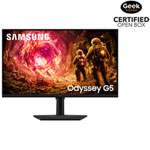 Open Box - Samsung Odyssey G5 32" QHD 180Hz 1ms GTG IPS LED G-Sync FreeSync Gaming Monitor (LS32FG500ENXZA) - Black