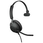 Jabra Evolve2 40 SE Mono Headset with Microphone - Black