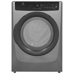 Open Box - Electrolux 8.0 Cu. Ft. Electric Steam Dryer (ELFE743CAT) - Titanium - Scratch & Dent