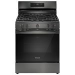 Frigidaire 30" 5.1 Cu. Ft. Fan Convection 5-Burner Free-Standing Gas Range (FCRG3083AD) - Black Stainless Steel
