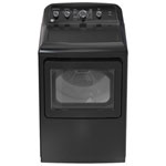 Open Box - GE 7.2 Cu Ft Top Load Electric Dryer with SaniFresh Cycle (GTD49EBMRDG) -Diamond Grey -Scratch & Dent