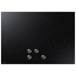 Open Box - Samsung 30" 4-Element Electric Cooktop (NZ30FG5332RKAA) - Black - Scratch & Dent