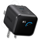 Anker Nano 45W USB-C Wall Charger with Smart Display - Black
