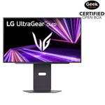 Open Box - LG 27" QHD 280Hz 0.03ms GTG OLED G-Sync FreeSync Gaming Monitor (27GX700A-B) - Black