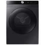 Open Box -Samsung 4 Cu Ft Compact Stackable Electric Dryer with AI Sensor Dry, SmartThings (DV25FG60BVBBAC) -Black -Scratch & Dent