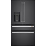 Open Box - Café 36" 27.8 Cu. Ft. French Door Refrigerator w/ Water & Ice Dispenser (CVE28DP3ND1) - Matte Black - Scratch & Dent