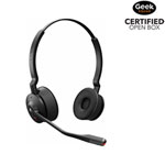Open Box - Jabra Engage 45 SE On-Ear Wireless Stereo Headset with Mic - Black (9659-523-125)