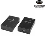 Open Box - StarTech 1 Port USB 2.0 Over Cat5 or Cat6 Extender Kit - 165ft (50m)