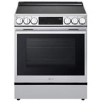 Open Box - LG 30" 6.3 Cu. Ft. True Convection 5-Element Slide-In Induction Air Fry Range (LSIL6336XE) - Stainless Steel - Scratch & Dent