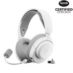 Open Box - Steelseries Arctis Nova 3P Wireless Gaming Headset for PC / PS4 / PS5 / Nintendo Switch - White