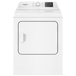 Open Box - Whirlpool 7 Cu. Ft. Gas Dryer with 11 Drying Cycles, Quick Dry & 4 Temperature Settings (WGD4105SW) - White - Perfect Condition