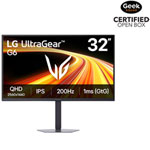 Open Box - LG UltraGear G6 32" 1440p QHD IPS LED Gaming Monitor (32G620B) - G-Sync/FreeSync Premium - 1ms GTG - 200Hz