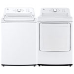LG 4.8 Cu. Ft. laveuse à haute efficacité & Séchoir - blanc