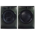 Electrolux 5.2 Cu. Ft. laveuse à vapeur avant charge & 8.0 Cu.Ft. Séchoir à vapeur électrique - Vert alpin