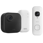 Blink Outdoor 4 Wire-Free 1080p Full HD IP Security Camera System with Sync Module Core & 2K+ Wire-Free Wi-Fi Video Doorbell
