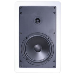 Klipsch R1650W 140-Watt In-Wall Speaker - White - Single