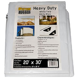 Western Rugged Tarp 20 x 30 ft. - White