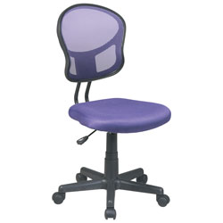 Office Star OSPDesigns Polyester Task Chair - Orange