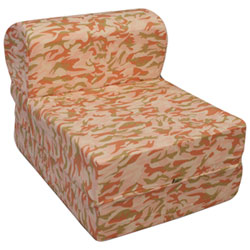 Comfy Kids - Kids Flip Chair - Pink Camo