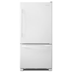 Amana 33" 22 Cu. Ft. Bottom Freezer Refrigerator - White