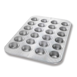 USA PAN Non-Stick Mini Muffin Pan, 24-Well
