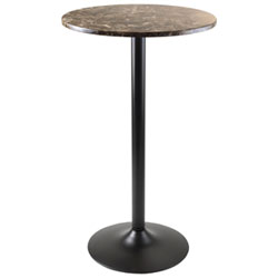 Sit to Stand Desk GOTOTOP Adjustable Height Multifunctional Round Bar Table Pub Table Side Table Perfect Use for Cocktail Table