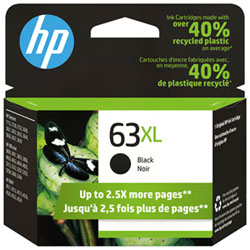 HP 63 Black Ink (F6U62AN#140)
