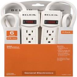 BELKIN F5C048-2 6-Outlets Surge Suppressor