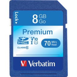 VERBATIM Premium Sdhc Memory Card (96318)