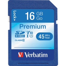 VERBATIM Premium Sdhc Memory Card 96808