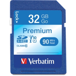 VERBATIM Premium Sdhc Memory Card (96871)