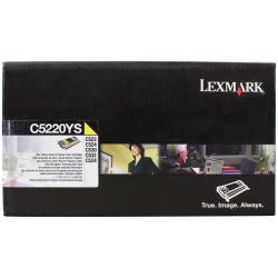 LEXMARK Return Program Toner Cartridge In Yellow