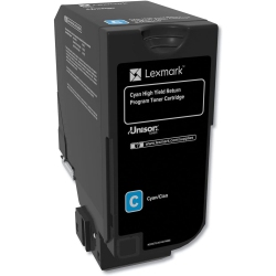 LEXMARK Cx725 High Yield Toner Cartridge (84C1Hc0) In Cyan