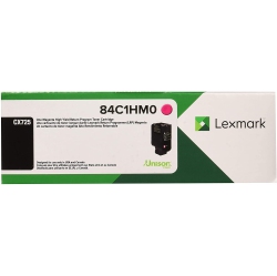 LEXMARK Cx725 High Yield Toner Cartridge (84C1Hm0) In Magenta