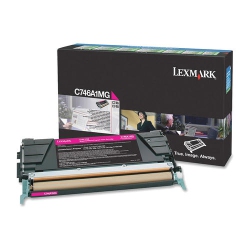 LEXMARK C746, C748 Return Program Toner Cartridge In Magenta