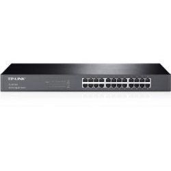 TP LINK Tp-Link Tl-Sg1024 10/100/1000Mbps 24-Port Gigabit 19-Inch Rackmountable Switch, 48GBps Capacity