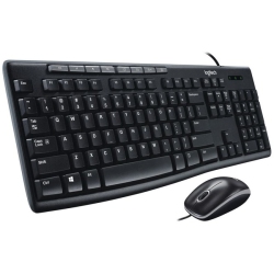 LOGITECH Mk200 Media Combo Mk200 Keyboard And Mouse (920-002714)