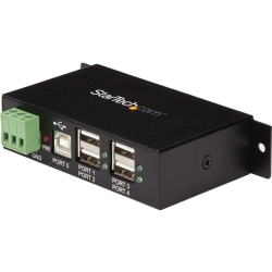 STARTECH Mountable 4 Port Rugged Industrial USB Hub