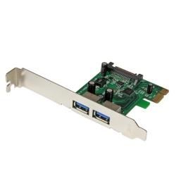 STARTECH 2 Port PCi Express (PCie) USB 3.0 Card With Uasp - SATA Power