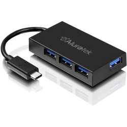 ALURATEK 4-Port USB 3.1 Gen 1 Superspeed Type-C Hub (Auhc0304F)