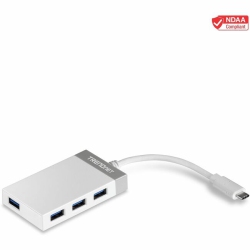TRENDNET Tu3-H4E 4-Port High Speed USB 3.0 Mini Hub (Tu3H4E)