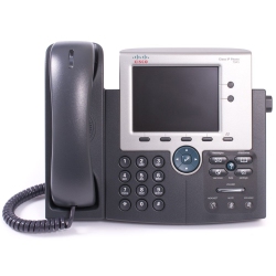 CISCO Cp-7945G Unified Communications Voip Ip Phone 7945 - Dark In Grey