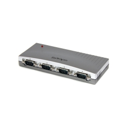 STARTECH 4 Port USB to Rs232 Serial Db9 Adapter Hub