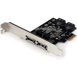 STARTECH 2 Port PCie / PCi Express SATA Iii 6GBps Esata Controller Card