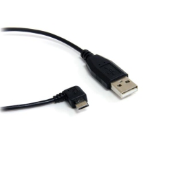 STARTECH 1 Ft Micro USB Cable - A to Right Angle Micro B