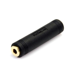 STARTECH 3.5 MM to 3.5 MM Audio Coupler - Female to Female