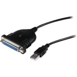 STARTECH Parallel Printer Adapter - USB - Db25 Parallel - 6 Ft